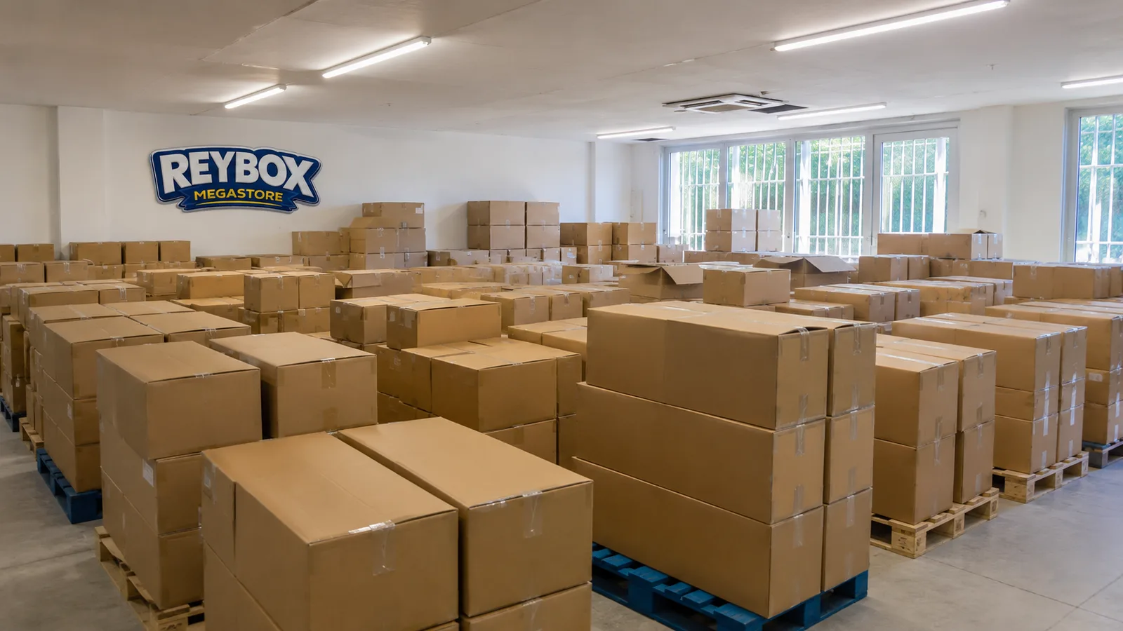 Prodotti e scaffali ReyBox